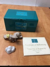 WDCC Disney Collection Dumbo “When I See An Elephant Fly” W/ Box & COA