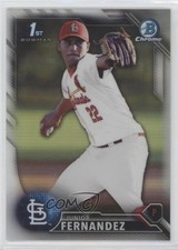 2016 Bowman Chrome Prospects Refractor 308/499 Junior Fernandez #BCP176 12dm