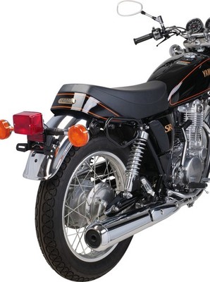 SR500 Gepäck Halter mit SW-MOTECH SLC Schnellverschluss System rechts LegendGear