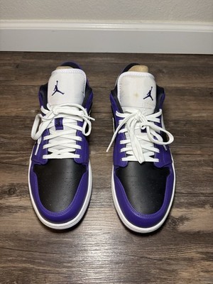 Size 12.5 - Air Jordan 1 Low Court Purple