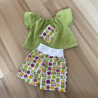 Handmade Puppenkleidung Set 43cm 2-teilig