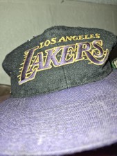 Los Angeles Lakers Vintage Black Sports Specialties Hat Excellent Condition 1995