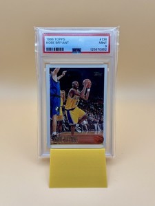 1996 Topps KOBE BRYANT #138 Rookie Card - PSA Mint 9