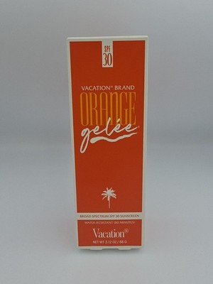 VACATION ORANGE GELEE Broad Spectrum SPF 30 - WT 3.12 Oz EXP 07/2028 *NEW