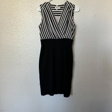 Calvin Klein Dress Beautiful Black and White Size 2