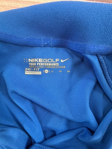 Disney Parks X Nike Golf Dri Fit Mickey Mouse Polo Para Hombre XL Azul - Imagen 4 de 11