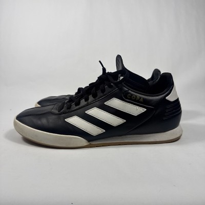 Adidas Copa Super Indoor Soccer Shoes Mens Sz 10 Black White Leather DB1881 EUC