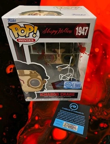 Johnny Depp Hand Signed Ichabod Crane Sleepy Hollow Autograped Funko Pop 1947