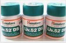 3 Bottles Himalaya LiverCare Liv er 52  DS  Double Strength 60 Pill Liver Care