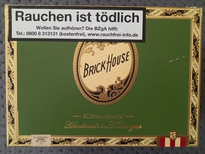 Brick House Robusto 25 Cigars leer Zigarrenkiste Holz Zigarrenbox unbesetzt