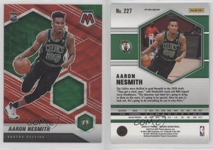 2020-21 Panini Mosaic Rookie Mosaic Red Wave Prizm Aaron Nesmith #227 Rookie RC