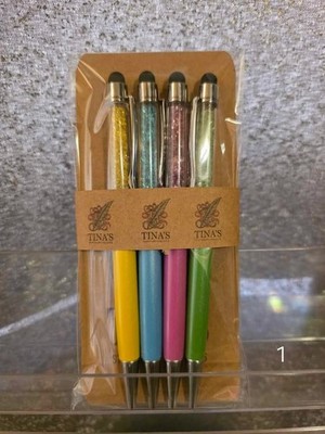 Stylus Ball Point Crystal Pen Set