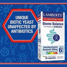 Lamberts Biome Balance for those on Antibiotics - 30 Capsules