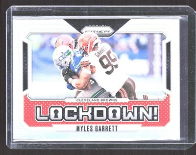 2024 Panini Prizm #2 Myles Garrett Lockdown Silver Prizm
