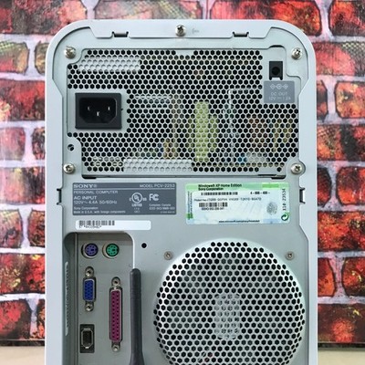 Sony VAIO PCV-RS610 PC for Retro Gaming Pentium 4 2.80Hz 2GB RAM