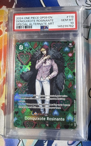 Donquixote Rosinante (SP Card) graded PSA 10 for sale on eBay