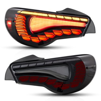 For 2012-20 Toyota 86/Subaru BRZ/Scion FR-S Smoked LED Tail Lights Assembly L+R