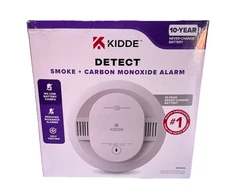 DETECT SMOKE + CARBON MONOXIDE ALARM 10 year never change battery