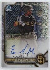 2022 Bowman Mega Box Chrome Mojo Auto Euribiel Angeles #BMA-EA Auto 0qc1