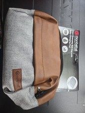Monbebe 3 in 1 Everyday Belt bag with Changing Pad Grey Brown Design NEW