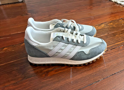 END. x Adidas prototype TRX  LAUNDROMAT' Cystal White & Ecru Tint Shoes
