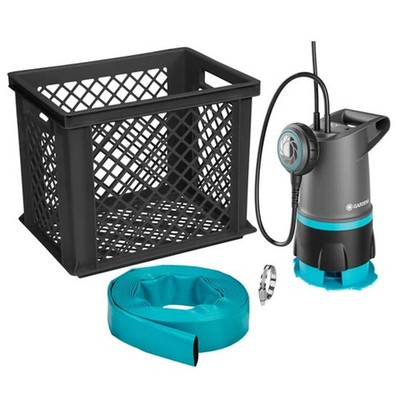 Gardena Hochwasser-Set 20000 BASIC Schmutzwasser-Tauchpumpe 20000 l/h 7 m