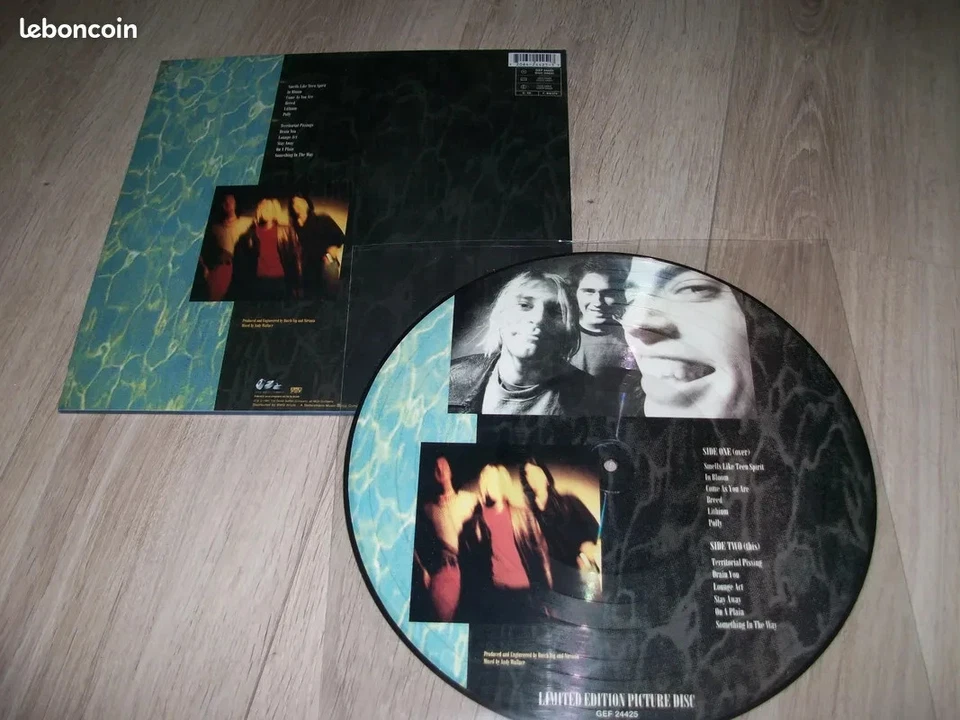 Nirvana Nevermind · Lp, photo 2 sur 3