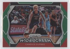 2020 Panini Prizm WNBA Widescreen Green Prizm Candice Dupree #5 0i7k