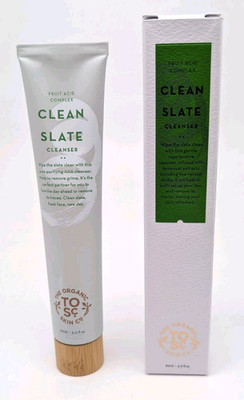 Organic Skin Co CLEAN SLATE Fruit Acid Complex Cleanser 90 ml NEW