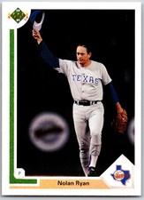 ⚾ 1991 Upper Deck #345d Nolan Ryan Texas Rangers