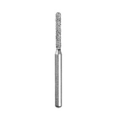 Spring Health KS0C-25PK FG #KS0 Round End Cylinder Coarse Grit Diamond Burs 25p