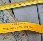 Heavy Duty Straps Hooks 1670 LB workload limit KINEDYNE FE7900-1  5 ft long (5)  — photo 6