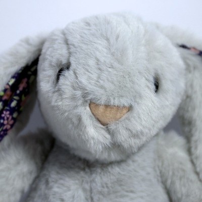 NWT Jellycat Blossom Silver Bunny Bloom Medium 12
