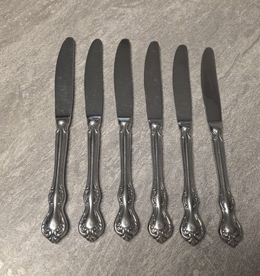   6x Towle Westchester Messer * 18/8 Edelstahl * Besteck 