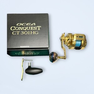 SHIMANO OCEA CONQUEST CT 301HG ゴールド Offshore Overhead Reel