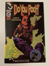 Do You Pooh? Hellboy Homage Pooh of Destruction Pixel Foil Counterpoint comic cover