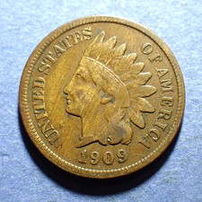 1909 Indian Cent  Fine+