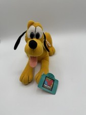 New Vintage Disney Applause 8" Pluto Dog Plush Stuffed Animal Mickey Unlimited