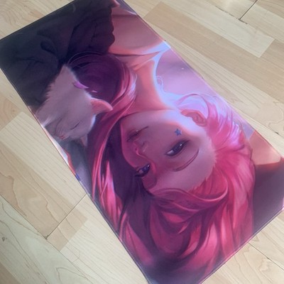 Seraphine lol League Of Legends Gummi Spielmatte Spielmatte großes Mauspad PC