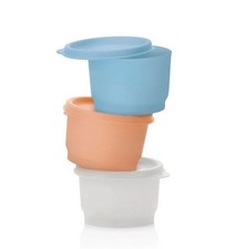 TUPPERWARE Kunterbunt 3x 110ml kleine Julchen Frische Behälter🍀NEU