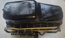 1986-1990 Corvette Tpi 350 Sbc Oil Pan And Hardware Oem