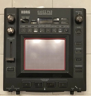 KORG Kaoss Pad KP3 Dynamic Effect Sampler/No Power Suply!