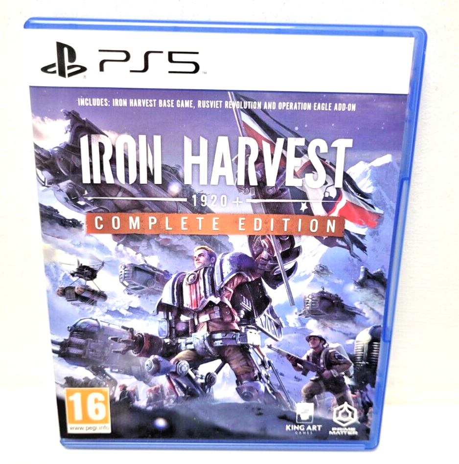 Iron Harvest PS5 | Complete Edition PlayStation 5 War Game | Mint Disc | Boxed