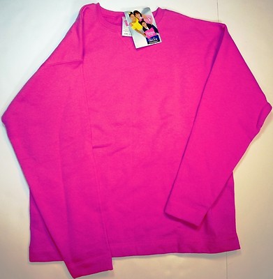 *NWT* HANES GIRLS TEENS *HER WAY* PINK SWEATER SZ XLARGE COTTON C76 LP | eBay