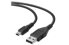 USB Charging Cable for AA Garmin Mio Navman TomTom Sat Nav Charger Lead Black