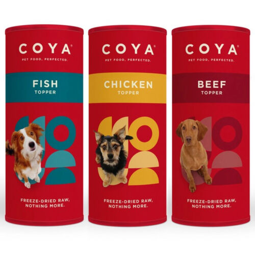Raw Dog Food COYA Freeze Dried Toppers Gut Health Immunity Chicken Beef Fish 50g - 第 1/4 張圖片