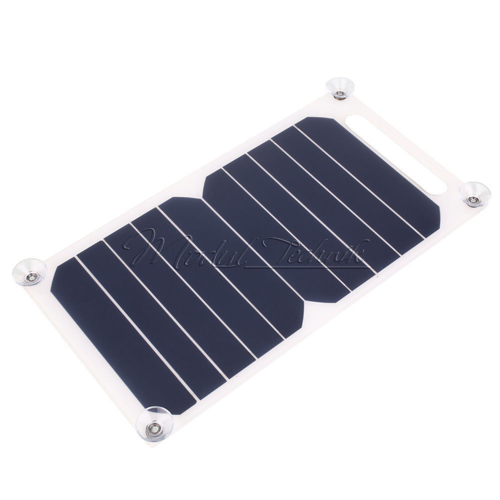 Portable 10W 5V Solar Power Charging Panel USB Charger For Samsung IPhone Tablet