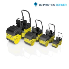 Asphalt ROAD ROLLER PAVING 1:50 1:32 1:43 1:76 Miniature Scenery Layout Diorama