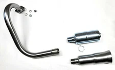 Exhaust With 3/4 thread for: Predator 212cc, Honda GX160, GX200, DuroMax 7 Hp...