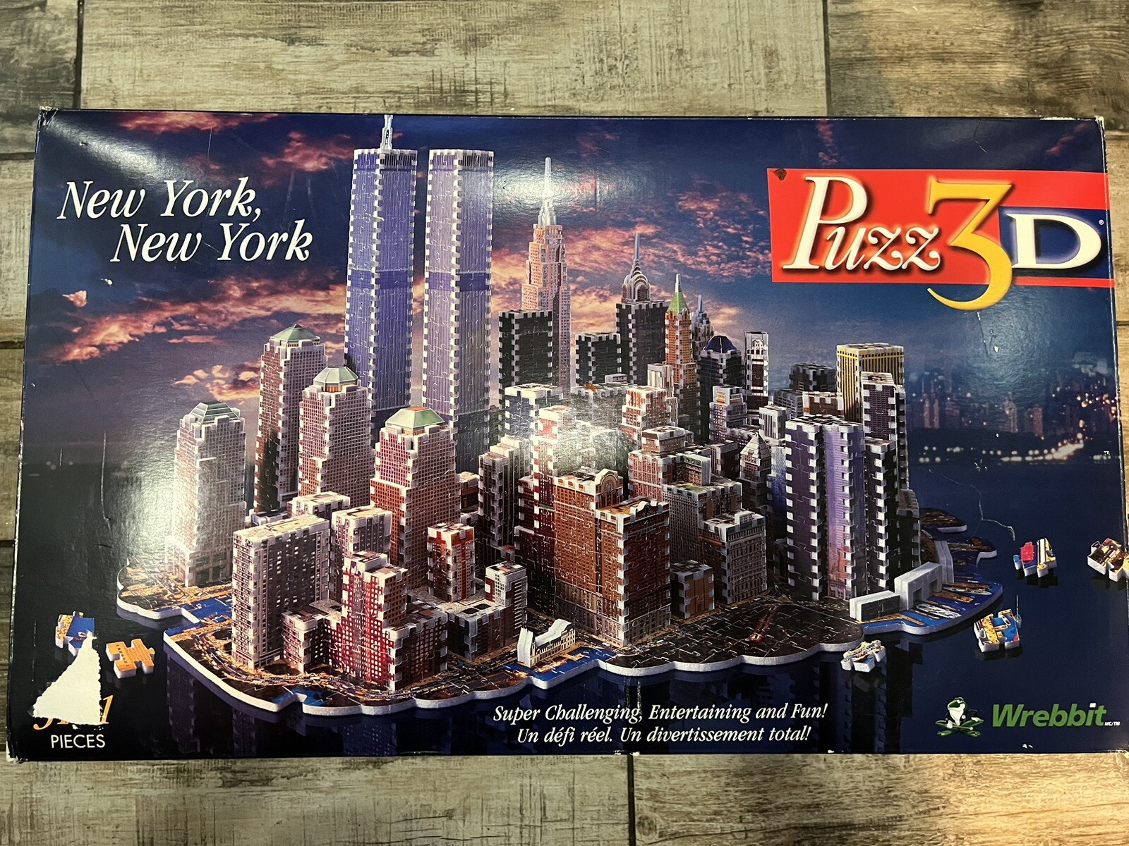 New York New York Puzz 3D Wrebbit Puzzle 3141 Pieces World Trade Center ...